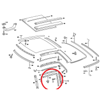 Rubber hardtop rechts