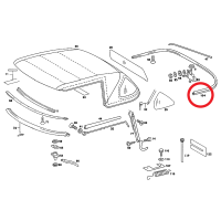 Rubber softtop achter