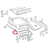 Rubber softtop voorzijde