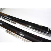 Chroom schalen, Staal verchroomd, 2-delig