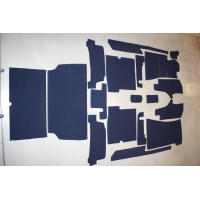 Carpet set 18-pieces '' RED ''