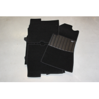 Tapijt set 18-delig '' ZWART ''