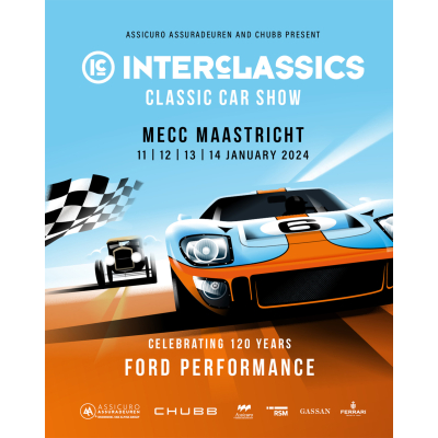 interclassics Maastricht 11-12-13-14 Januari 2024 Classic Car Show Maastricht 