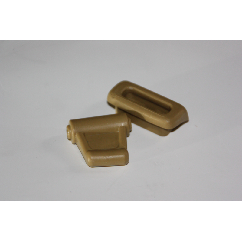 z Clipset Beige voor de zonnekleppen  