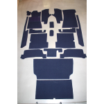 Carpet set 18 pieces '' Blue ''