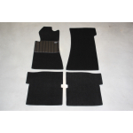 Carpet set 4-pieces '' BLACK ''