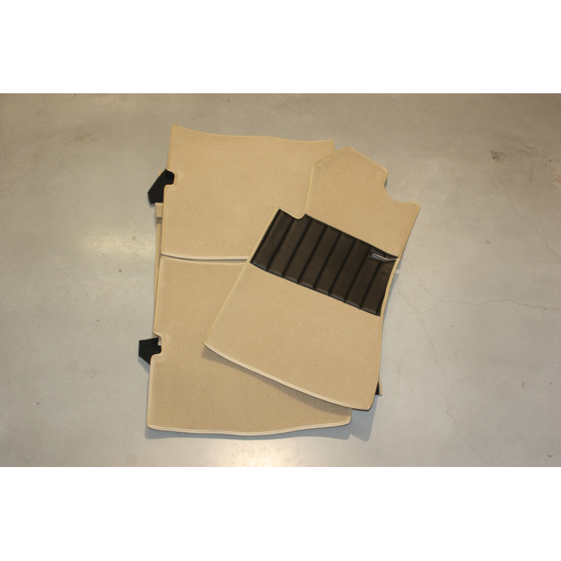 Tapijt set 18-delig '' CREME ''