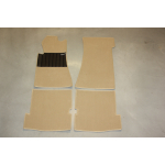 Tapijt set 4-delig '' CREME ''