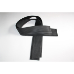 Instap rubber links en rechts, Zwart  