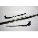 Chroom schalen, Staal verchroomd, 3-delig