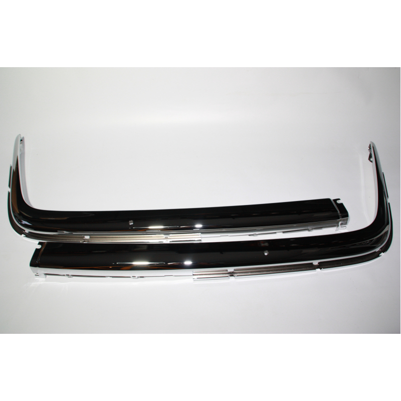 Chroom schalen, Staal verchroomd, 2-delig