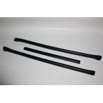 Stootrubber bumper voor, Links + Midden + Rechts 3-delig