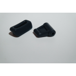 z Clipset Donkerblauw voor de zonneklep 