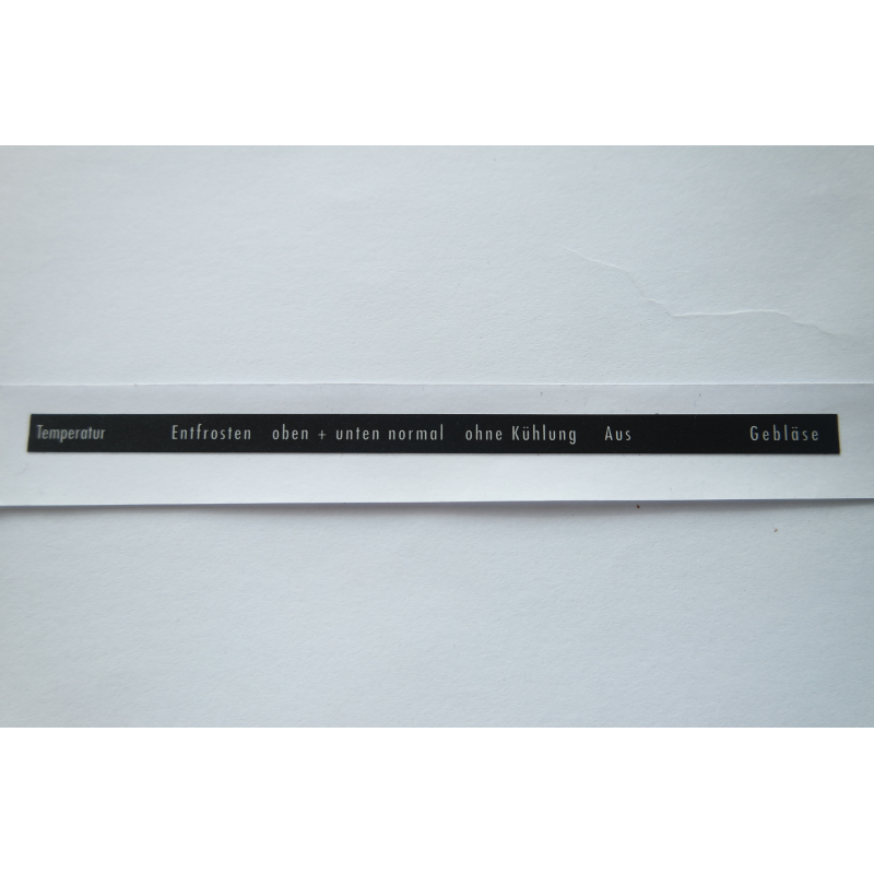 Stikker bediening kachel