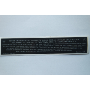 Sticker emission control