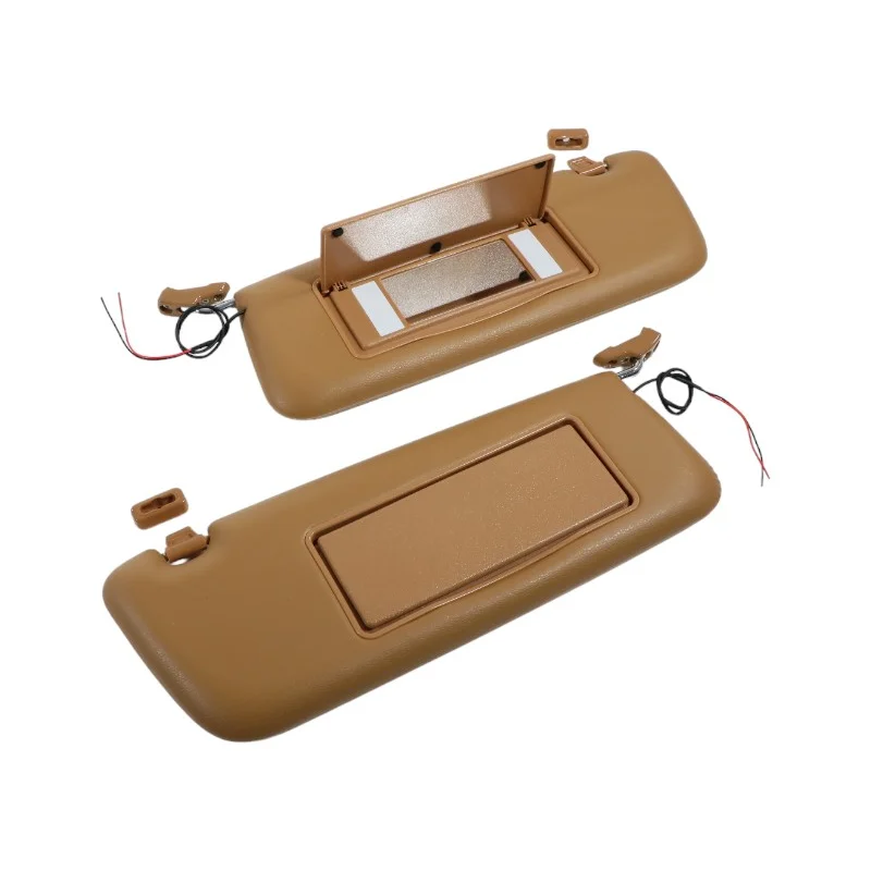 Zonnekleppen set met verlichting Dattel