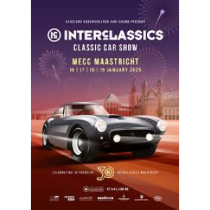 interclassics Maastricht 16-17-18-19 Januari 2025 Classic Car Show Maastricht 