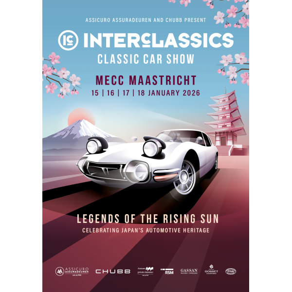 interclassics Maastricht 15-16-17-18 Januari 2026 Classic Car Show Maastricht 